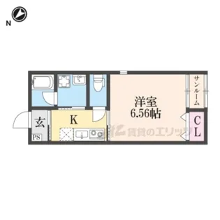 レジーナ【104号室】の間取り