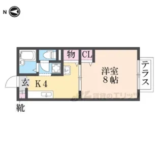ラークハイツ新大宮【2階】の間取り