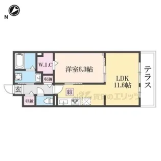 Nobel Dignity【1階】の間取り