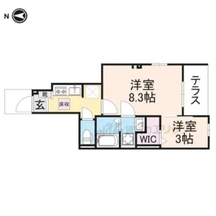 アビアント【1階】の間取り