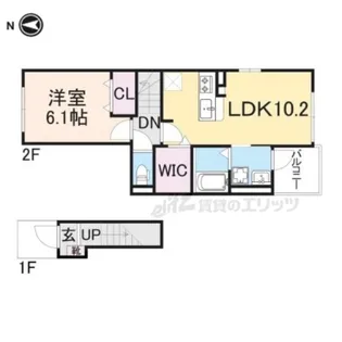 アビアント【2階】の間取り
