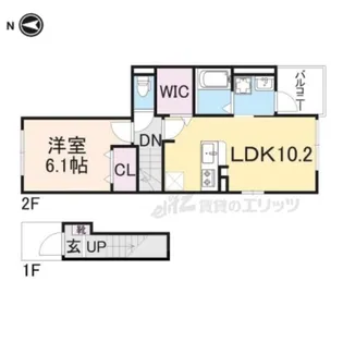アビアント【2階】の間取り
