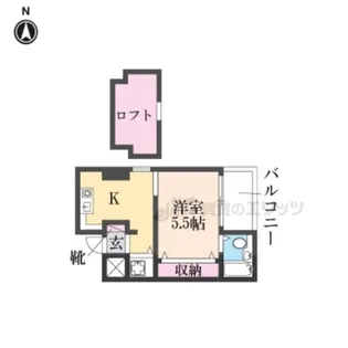 シティパレス柳町P?3【314号室】の間取り