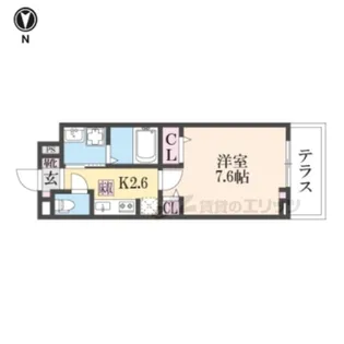 G.A.M.Y.Field【1階】の間取り