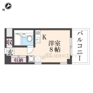 バックス大津雄琴レイクヒルズ【202号室】の間取り