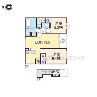 マホラ【2階】の間取り