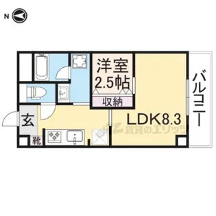 K.bld【3階】の間取り