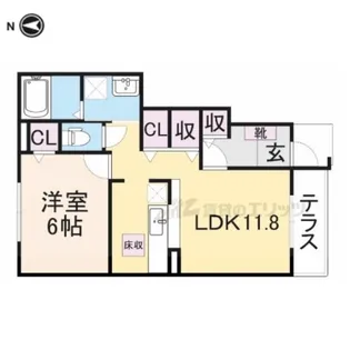 ソフィー?【1階】の間取り