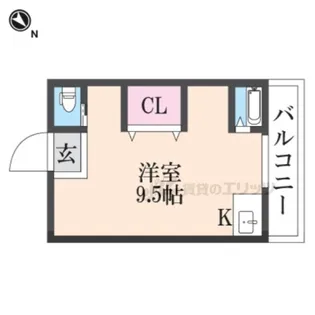 ダイバーシティ桜木町【303号室】の間取り