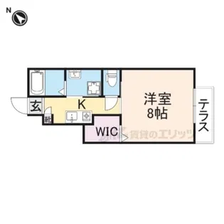 Erfolg【103号室】の間取り