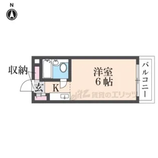 メゾン・ド・エル【4階】の間取り