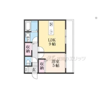 CHOU CHOU KUZUHA ASAHI【1階】の間取り