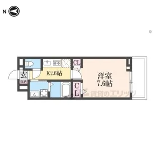 メゾン リアリ?【1階】の間取り