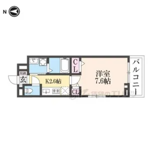 メゾン リアリ?【3階】の間取り