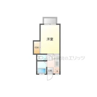 CABIN【105号室】の間取り
