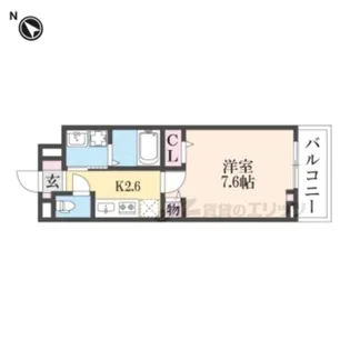 ハーモニーハウス【2階】の間取り