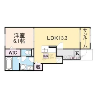 アルカンシエル?【1階】の間取り