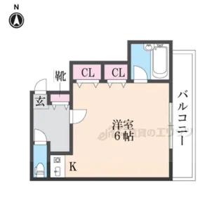 サンライフ東花園【3階】の間取り