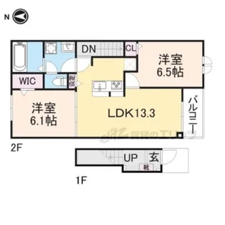 グランメゾンN【2階】の間取り