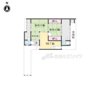 京都府京都市北区紫野上門前町【一戸建】の間取り