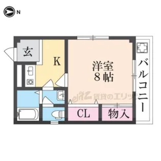 コーポもりおか【2階】の間取り
