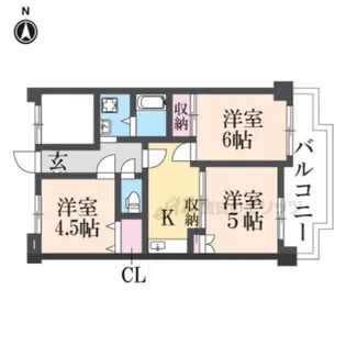 友井グレイス【2階】の間取り