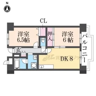 友井グレイス【507号室】の間取り