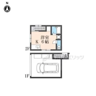 奈良県奈良市般若寺町【テラスハウス】の間取り
