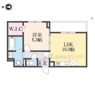 glanz CLKⅡ【2階】の間取り