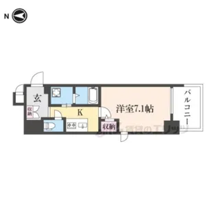 EsTRUTH KYOTO【9階】の間取り