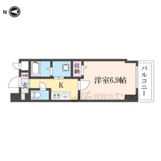 EsTRUTH KYOTO【3階】の間取り