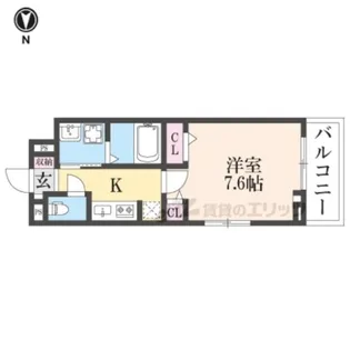 コンチェスト?祥豊【2階】の間取り