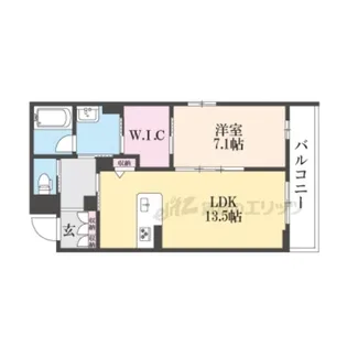 シャーメゾン環【205号室】の間取り