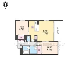 シャーメゾン環【103号室】の間取り