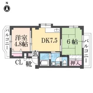 メゾン ユニ【3階】の間取り