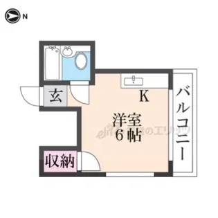 レスターテ?【303号室】の間取り