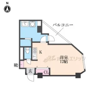 NAKANISHI FIRST BLD.【2階】の間取り