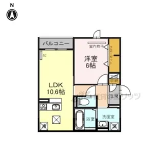 D?room南塚口【1階】の間取り