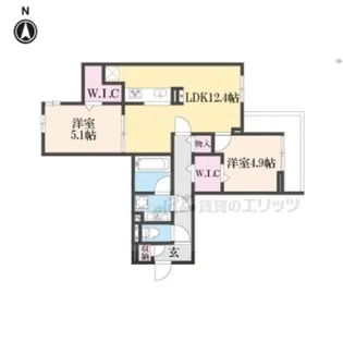 Maison renard【1階】の間取り