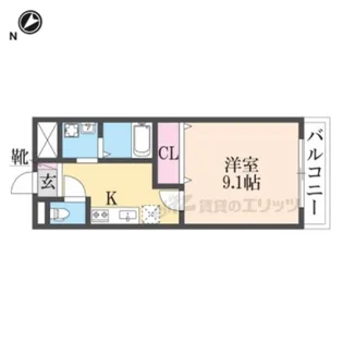 ロワール【1階】の間取り