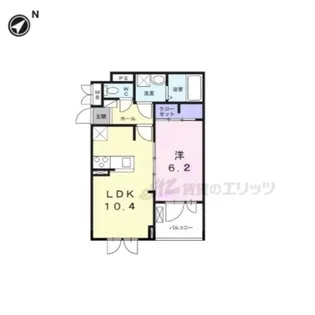 フォーチュンパーク【1階】の間取り