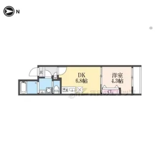 ARCA山科【2階】の間取り