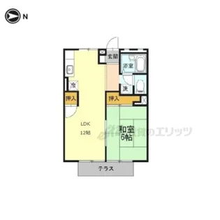 信雄マンション【101号室】の間取り