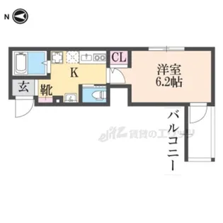 DaliaHY【1階】の間取り