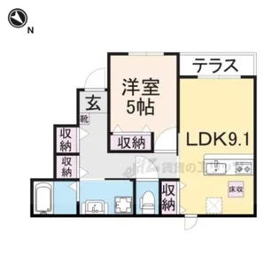 Via Luce【1階】の間取り