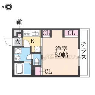 リブリ・カドマ【103号室】の間取り