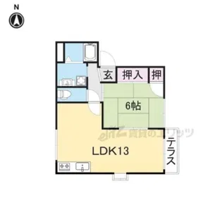 ヴェルドミール【2階】の間取り