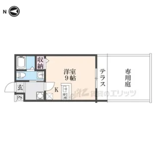 フラッティ北山?【106号室】の間取り