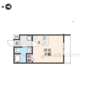 フラッティ北山?【210号室】の間取り