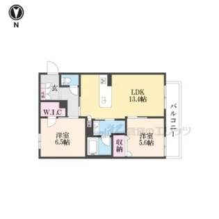 エクセレント 新大宮【2階】の間取り